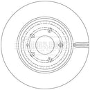 Borg & Beck Brake Disc Single  - BBD6228S fits 6 2.2 D 03/18-