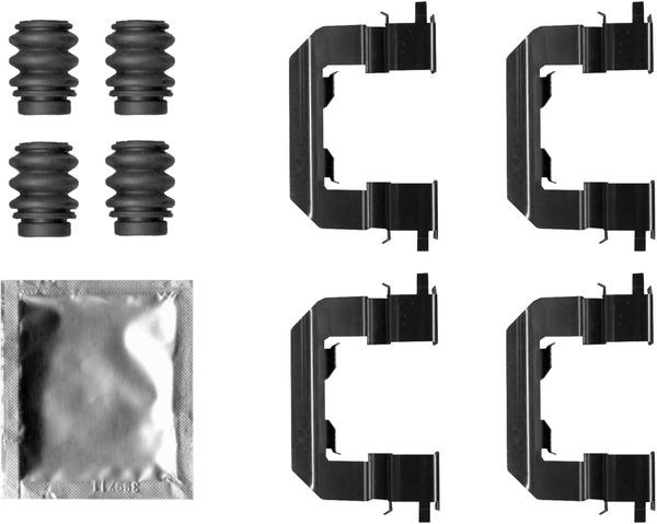 Textar Brake Pad Fitting Kit - 82549500
