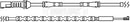 Borg & Beck Wear Lead  - BWL3102 fits BMW 5 Ser(F10,11) 03/10-