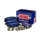 Borg & Beck Rear Brake Pad Set - BBP2238 fits Hyundai Santa Fe 10-