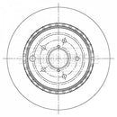 Borg & Beck Brake Disc Pair Part No -BBD5378