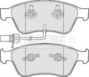 Borg & Beck Front Brake Pad Set - BBP2111 fits Audi A8 (4E) 03-