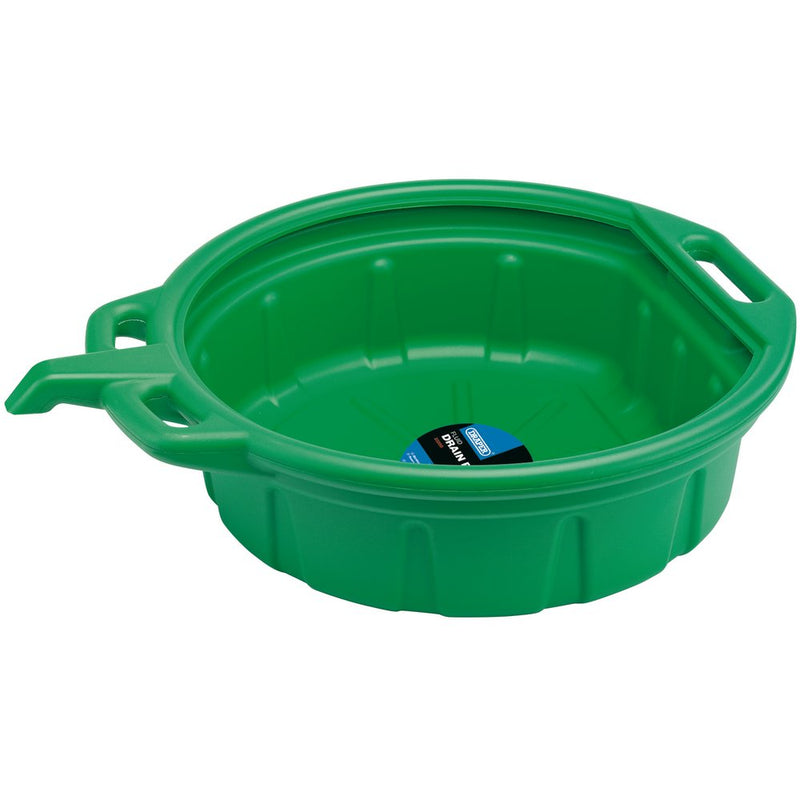 Fluid Drain Pan, 16L, Green