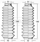 Borg & Beck Steering Gaiter Kit Part No -BSG3106