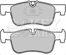Key Parts Brake Pad Set - KBP2346 fits BMW 1 Series (F20,21) 12/10-