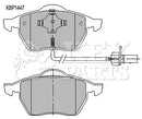 Key Parts Brake Pad Set - KBP1447 fits Audi A4/A6 VW Golf/Pas 94-04