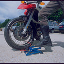 Double Cylinder Foot Pump with Pressure Gauge