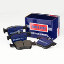 Borg & Beck Rear Brake Pad Set - BBP2401 fits VAG A3,Leon,Golf 17wheels 12-