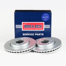Borg & Beck Brake Disc Pair  - BBD4656 fits Kia Cerato 04 - 06