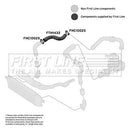 First Line Turbo Hose  - FTH1432 fits Nissan Qashqai K9K