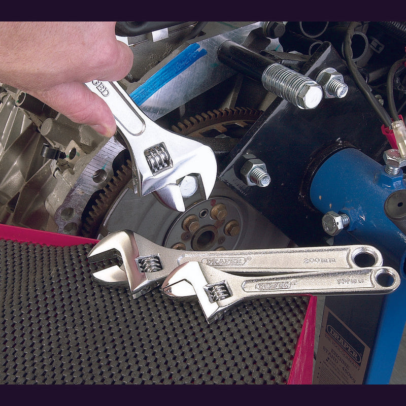 Draper Redline Adjustable Wrench Set (3 Piece)