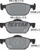 Honda, Brake Pad Set - Textar 2479601