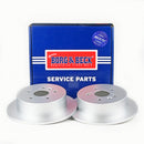 Borg & Beck Brake Disc Pair  - BBD4720 fits Lexus RX300,350,400h 03-