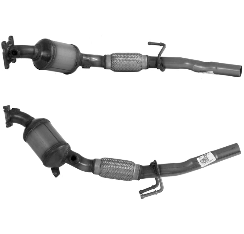 BM Cats Approved Petrol Catalytic Converter - BM91760H with Fitting Kit - FK91760 fits Seat, Skoda, Volkswagen