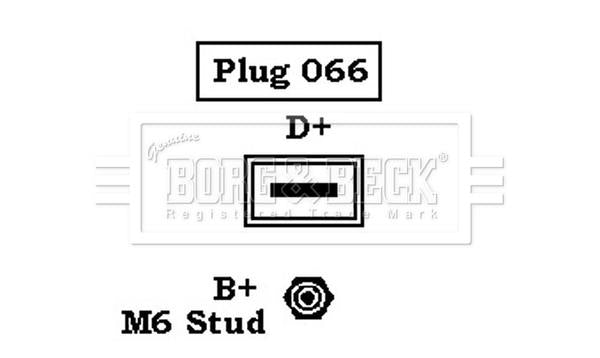 Borg & Beck Alternator - BBA2402