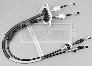 Borg & Beck Gear Control Cable  - BKG1055 fits PSA Nemo,Bipper MA G/Box 08-