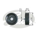 Gates DriveAlign Idler Pulley - T36419