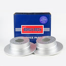 Borg & Beck Brake Disc Pair  - BBD5076 fits BMW 318Ti [E36] 94- rear