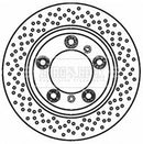 Borg & Beck Brake Disc Pair  - BBD5191 fits Porsche Boxster 2.7 7/00-10/04