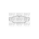 Quinton Hazell Brake Pad Set - BP1614