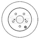 Borg & Beck Brake Disc Pair  - BBD5159 fits Toyota Verso 02/09-