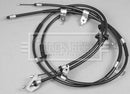 Borg & Beck Brake Cable - Rear -BKB3772