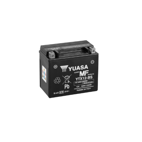 Yuasa YTX12 10.5Ah Motorcycle Battery