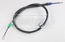 Borg & Beck Brake Cable Rear RH - BKB3873 fits Transit Custom LWB 2018-