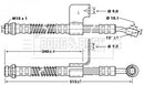 Borg & Beck Brake Hose  - BBH6801 fits Hyundai Coupe(RD),Lantra II