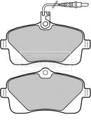 Borg & Beck Front Brake Pad Set - BBP2305 fits Peugeot 407 09-