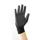 Aurelia 202.9 Black PU Palm Coated with Nylon Liner Large 1 Pair