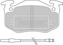 Borg & Beck Brake Pad Set -BBP1097
