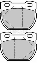Borg & Beck Rear Brake Pad Set - BBP2321 fits L'Rover Defender 110/130 07-