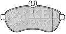 Key Parts Brake Pad Set - KBP2008 fits Mercedes C Class 07-