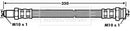 Borg & Beck Brake Hose  - BBH7072 fits Kia Sportage 98-