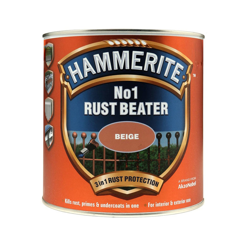 Hammerite 5084842 00 Hammerite No.1 Rust Beater Beige 2.5L