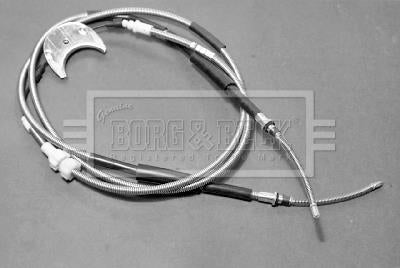 Borg & Beck Brake Cable - Rear -BKB1014