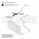 First Line Turbo Hose  - FTH1217 fits VAG A3,Jetta,TT,Golf 10-