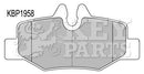 Key Parts Brake Pad Set - KBP1958 fits Mercedes Vito/Viano 03-