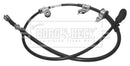 Borg & Beck Brake Cable- LH Rear -BKB2901