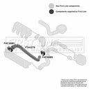 First Line Turbo Hose  - FTH1279 fits Ren Master II 2.8DTI S9W