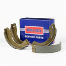 Borg & Beck Rear Brake Shoes  - BBS6280 fits Mitsubishi L200 1997-