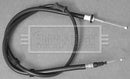 Borg & Beck Brake Cable- RH Rear - BKB3703 fits Fiat Panda 4x4 0.9,1.3MJ 2/12-