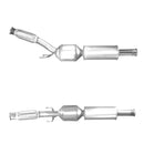 BM Cats Approved Diesel Catalytic Converter - BM80419H with Fitting Kit - FK80419 fits Peugeot
