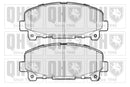 Quinton Hazell Brake Pad Set - BP1687