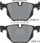 BMW, Brake Pad Set - Textar 2373201