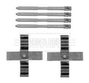 Borg & Beck Fitting Kit -  Pads  - BBK1307 fits BMW 1 Ser(E81,82,87,88)9/06-