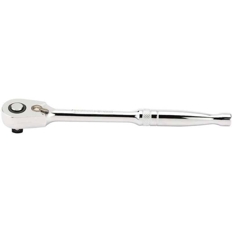 60 Tooth Micro Head Reversible Ratchet, 3/8" Sq Dr