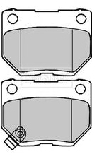 Borg & Beck Rear Brake Pad Set - BBP1984 fits Subaru Impreza GD/GG 05-