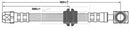 Borg & Beck Brake Hose Part No -BBH6724